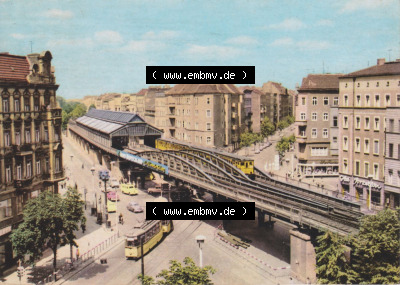 Stadt Berlin Ansicht in Farbe 1965, Prenzlauer Berg Sammlung