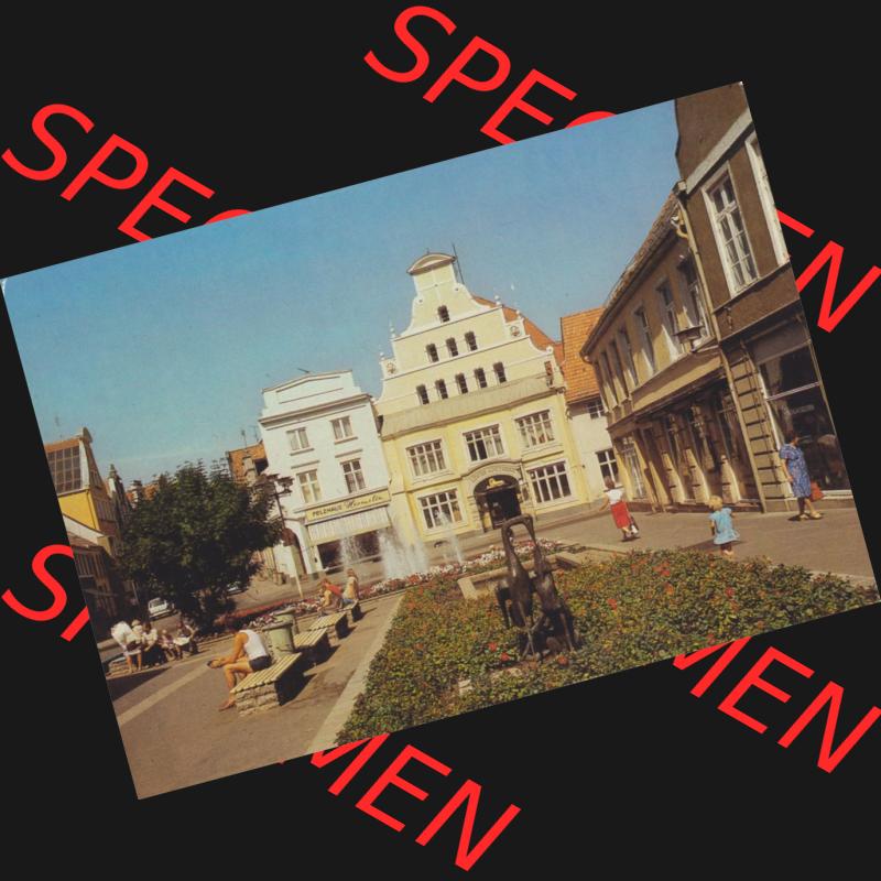 Ansichtskarten DDR Bezirk Rostock, Kreis Wismar, Stadt Wismar, Krämerstraße. Alte Ansichtskarte mit Ansichten der DDR Bezirk Rostock, Kreis Wismar der Stadt Wismar... Sammlung