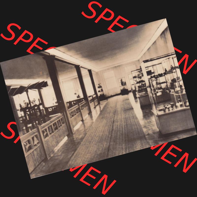Alte Fotos DDR, Bezirk Karl-Marx-Stadt, Kreis Marienberg, Stadt Seiffen, Leporello Erzgebirgisches Spielzeugmuseum Seiffen 1975, Ausstellungsraum Saal. Alte Fotos aus... Sammlung