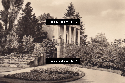 Altes Foto Wörlitz DDR Bezirk Halle, 1961, 6. Der Floratempel Sammlung
