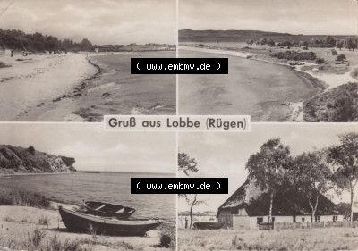 Fischer-Dorf Lobbe auf der Insel Rügen Sammlung