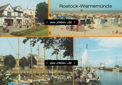 Hansestadt Rostock-Warnemünde Am Strom, Strand, Am Alten Strom. DDR Bezirk Rostock, Stadtkreis Rostock, Hansestadt Rostock, Ortsteil... Sammlung