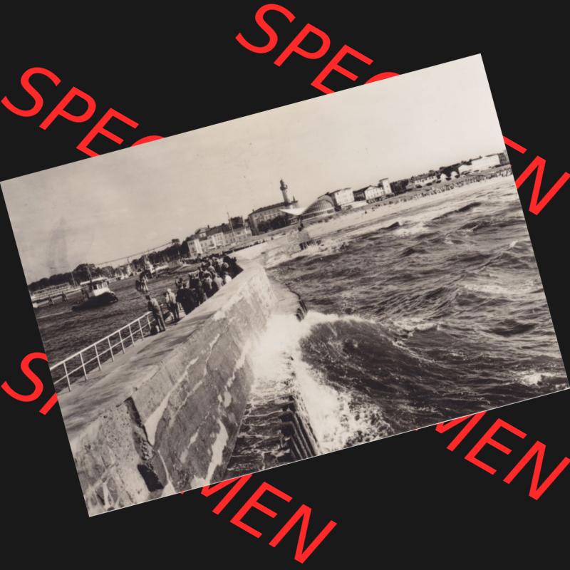 Ansichtskarte DDR Bezirk Rostock, Stadtkreis Rostock, Hansestadt Rostock Ansicht 1970, An der Mole, Einbildkarte in Schwarzweiß. Alte Ansicht in der DDR Bezirk Rostock,... Sammlung