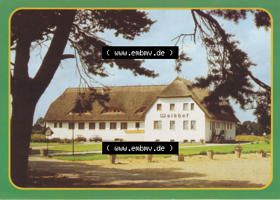 Trassenheide Usedom 1985, Trassenheide Waldhof. Alte Ansichtskarte der DDR Sammlung