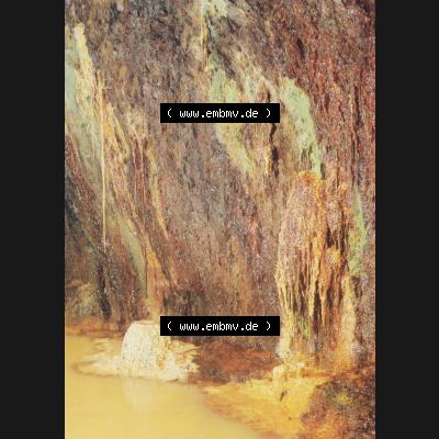 Alte Ansichtskarte DDR Bezirk Gera, Kreis Saalfeld, Feengrotten Saalfeld 1985, Detail aus der rechten Quellgrotte. Alte Ansichtskarten aus einer Mappe aus dem Jahr 1985 der DDR,... Sammlung