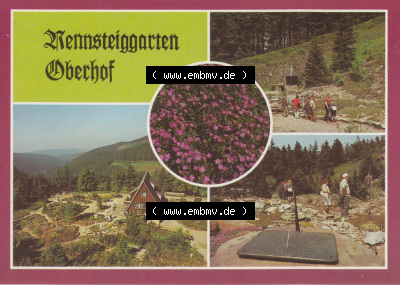 1988, Rennsteiggarten Oberhof Sammlung
