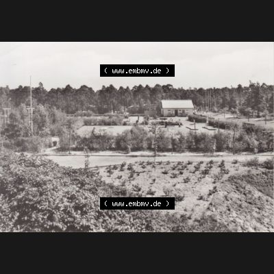 Foto DDR Bezirk Cottbus, Kreis Niederlausitz, Senftenberger See 1982, Kleinsportanlage. Alte Fotos DDR Bezirk Cottbus, Kreis Niederlausitz, Fotos vom Senftenberger... Sammlung