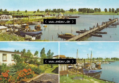 Insel Poel 1981, Fischereihafen am Kirchsee, Schwarzer Busch, Bezirk Rostock, Kreis Wismar, Insel Poel im online Katalog Sammlung