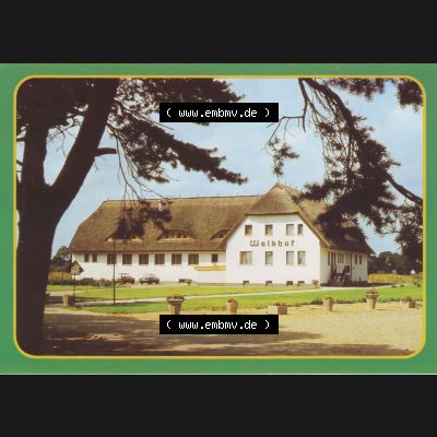 Ansichtskarte DDR Bezirk Rostock, Kreis Wolgast, Trassenheide Usedom 1985, Trassenheide Waldhof. Alte Ansichtskarte der DDR Bezirk Rostock, Kreis Bad Wolgast, Trassenheide... Sammlung