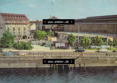 Ansicht in Farbe 1965, S-Bahnhof Friedrichtstraße Sammlung