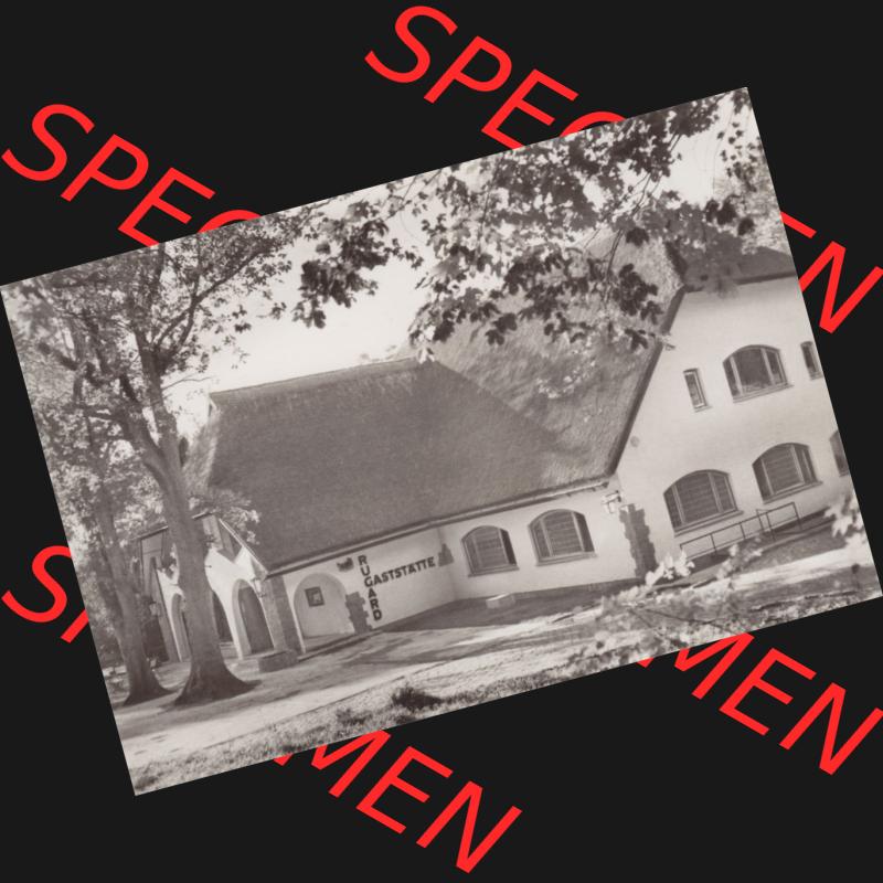 Alte Ansichtskarte DDR Bezirk Rostock, Kreis Rügen (Insel Rügen), Stadt Bergen 1972, Rugard-Gaststätte, Heldge-Verlag KG, Köthen/Anhalt Sammlung