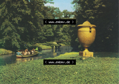 Wörlitzer Park Goldene Urne, DDR-Zeiten Bezirk Halle Sammlung