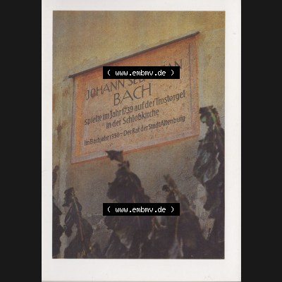 Ansichtskarten DDR Bezirk Leipzig, Kreis Altenburg, Schloss Altenburg 1988, Umschlag Schloss Altenburg (1). Alte Ansichtskarten in der DDR, 1. Auflage 1988... Sammlung