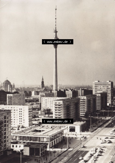 Stadtansichten der Stadt Berlin, mit Ansicht der Hauptstadt der DDR bis 1990 zu DDR-Zeiten Sammlung