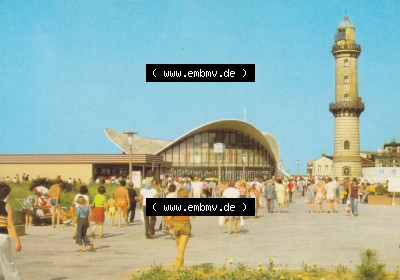 Hansestadt Rostock-Warnemünde 1983, Konsum-Gaststätte Teepott und Leuchtturm Sammlung
