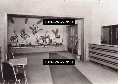 Alte Ansichtskarte DDR Bezirk Rostock, Kreis Rügen (Insel Rügen), Stadt Bergen - Rugard HO-Gaststätte 1972, Rugard HO-Gaststätten... Sammlung