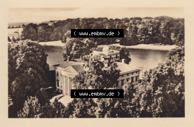 Wörlitzer Park 1950-er Jahre, 1959, 9. Blick auf das Schloss-Museum und See Sammlung