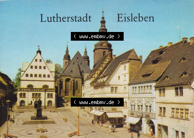1985, Lutherstadt Eisleben, Umschlag Sammlung