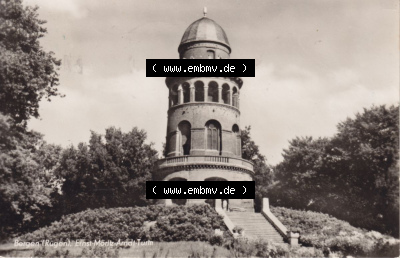 Ansichtskarten DDR Bezirk Rostock, Kreis Rügen, Stadt Bergen, Rugardturm Verlag Erhard Neubert KG (1) Sammlung