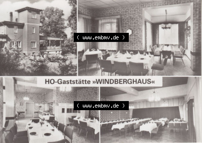 1983, Werdauer Straße HO-Gaststätte Windberghaus, DDR-Zeiten Bezirk Karl-Marx-Stadt Sammlung