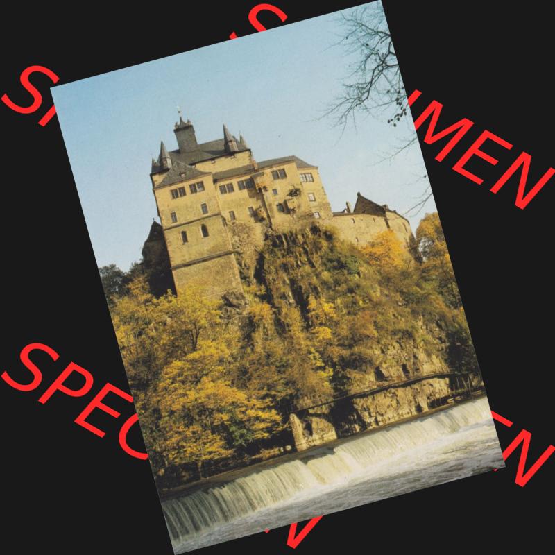 Ansichtskarten DDR Burgen unserer Heimat 1990, Burg Kriebstein, Kreis Hainichen. Alte Ansichtskarten aus einer Mappe aus dem Jahr 1990 der DDR, Produziert und vertrieben in der... Sammlung