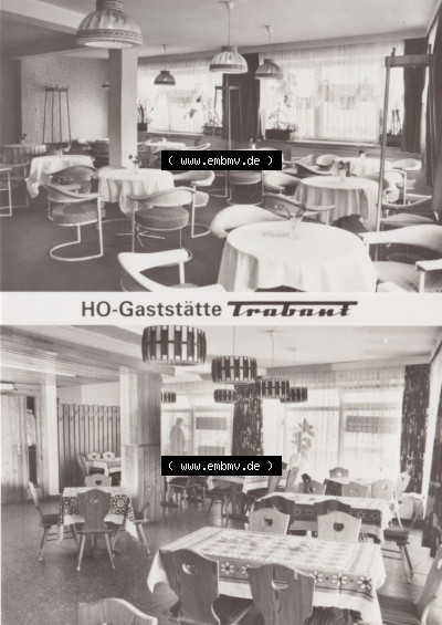 1983, HO-Gaststätte Trabant, DDR-Zeiten Bezirk Karl-Marx-Stadt Sammlung