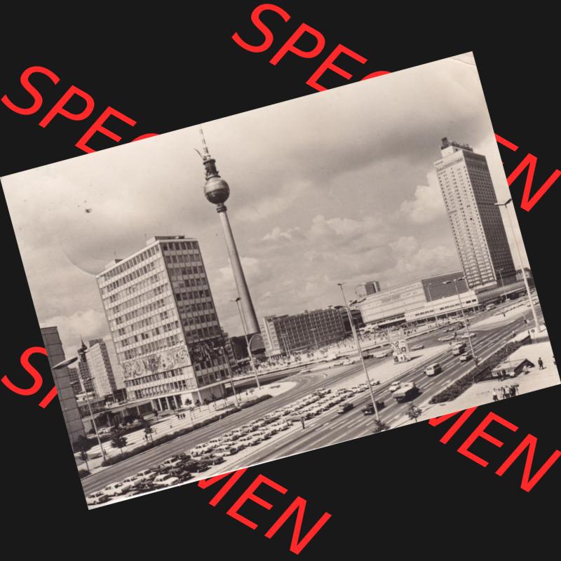 Ansichtskarten DDR Bezirk Berlin, Stadt Berlin in schwarzweiß 1973, Alexanderplatz in Berlin. Stadtansichten der Stadt Berlin, mit Ansicht in Schwarzweiß der Hauptstadt... Sammlung