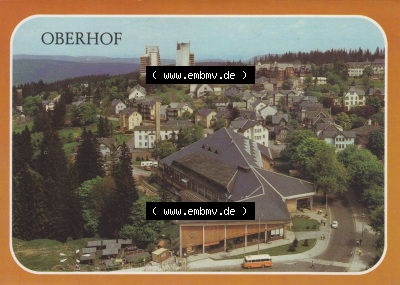 1988, Oberhof Umschlag-Karte Sammlung