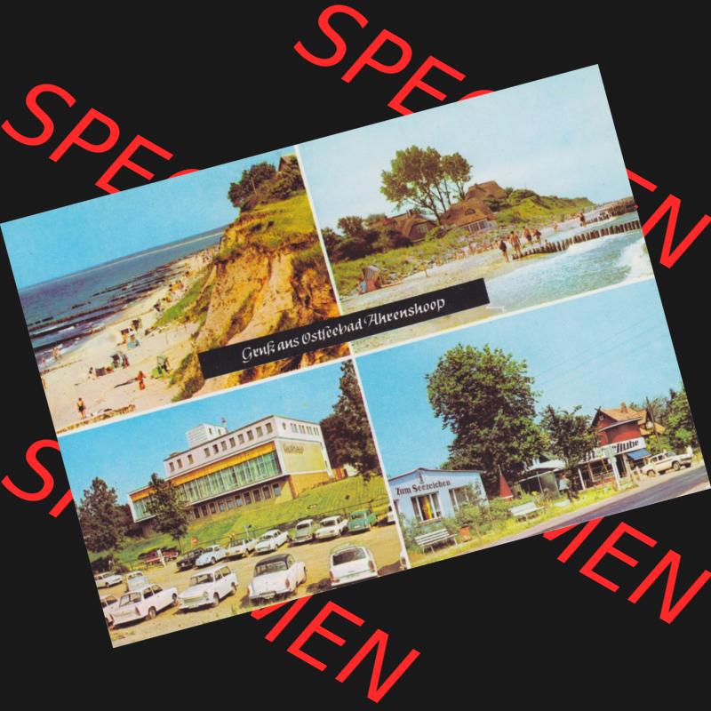 Ansichtskarten DDR Bezirk Rostock, Kreis Ribnitz-Damgarten, Ostseebad Ahrenshoop 1978, Am Steilufer, Kurhaus, Gruss aus Ostseebad Ahrenshoop. Ansichtskarte bzw.... Sammlung
