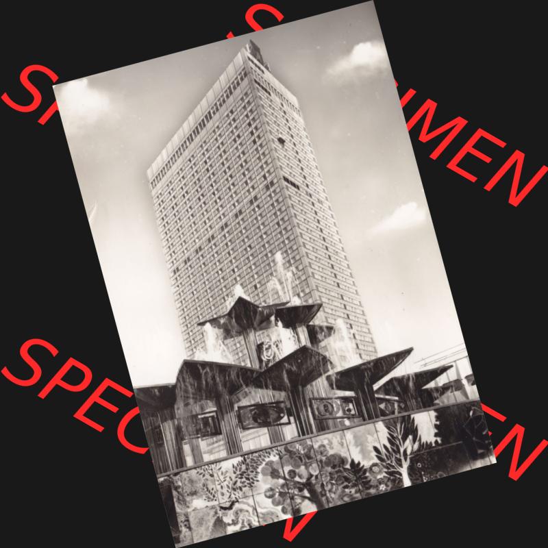 Ansichtskarte DDR Bezirk Berlin, Stadt Berlin in s/w 1978, VEB-Foto-Verlag, 9934 Erlbach I. V., Interhotel Stadt Berlin. Stadtansichten der Stadt Berlin,... Sammlung