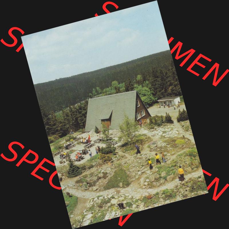 Alte Ansichtskarte DDR Bezirk Suhl, Allgemeine Mappe aus dem Jahr 1989, Oberhof, Staatlicher Erholungsort der DDR. Ansichtskarte bzw. Postkarte aus DDR-Zeiten Bezirk Suhl... Sammlung