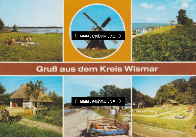 Kreis Wismar, Gruß aus dem Kreis Wismar, Hohen Viechein, Badestelle, Boiensdorf, Ortsteil Stove, Technisches Denkmal Sammlung