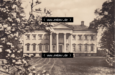 Altes Foto Wörlitz DDR Bezirk Halle, 1961, 1. Wörlitzer Park - Das Schlossmuseum Sammlung