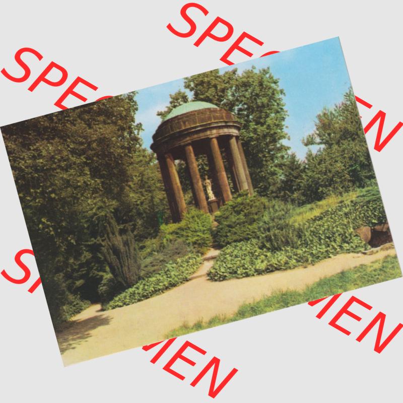 Fotos DDR Bezirk Halle, Kreis Wittenberg, Wörlitzer Park Venustempel. Foto-Abzüge aus DDR-Zeiten Bezirk Halle der Deutschen Demokratischen Republik vom Bezirk Halle der DDR.... Sammlung