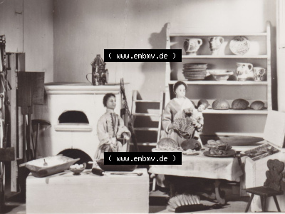 Arnstadt Schloss-Museum Mon Plaisir 1977, Puppenstadt, Bäckerei, Kunstanstalt Straub & Fischer, Meiningen Sammlung