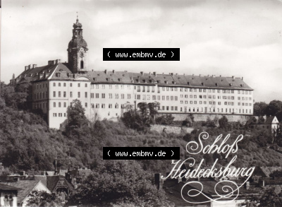 Kreis Rudolstadt, Museen Schloss Heidecksburg (Thüringen) 1983, DDR-Zeiten Bezirk Gera Sammlung