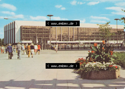 Ansicht in Farbe 1979, Palast der Republik der DDR Sammlung