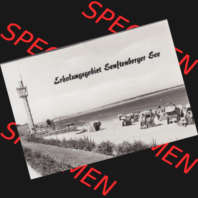 Foto DDR Bezirk Cottbus, Kreis Niederlausitz, Senftenberger See 1982, Umschlag Erholungsgebiet Senftenberger See. Alte Fotos DDR Bezirk Cottbus, Kreis Niederlausitz,... Sammlung