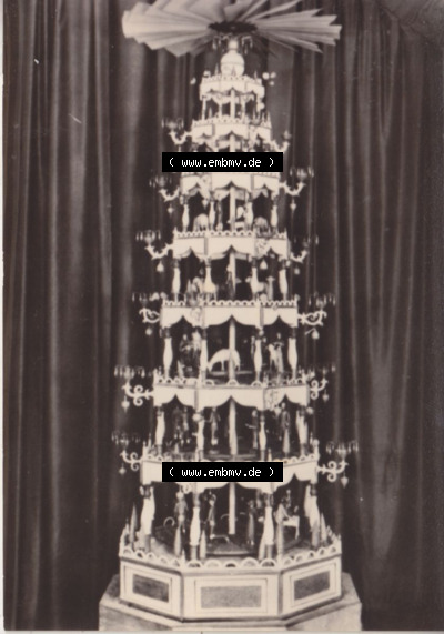 Alte Fotos DDR, Stadt Seiffen, Leporello Erzgebirgisches Spielzeugmuseum Seiffen 1975, Alte Fotos aus DDR-Zeiten Bezirk Karl-Marx-Stadt Sammlung