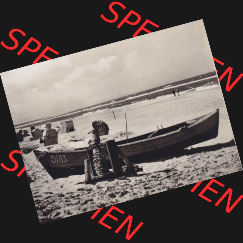 Altes Foto DDR Bezirk Rostock, Kreis Ribnitz-Damgarten, Ostseebad Dierhagen mit Ansicht 1959, Weststrand Dierhagen. Altes Foto mit Ansicht der DDR Bezirk Rostock, Kreis Ribnitz-Damgarten,... Sammlung