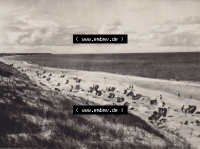 Ostseebad Dierhagen mit Ansicht 1959, Badestrand Sammlung
