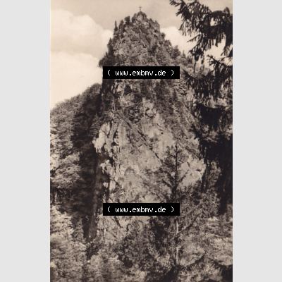 Fotos DDR, Bezirk Magdeburg, Kreis Wernigerode, Gemeinde Ilsenburg / Harz 1965, Ilsenstein. Das alte Foto wurde 1965 innerhalb einer Foto-Mappe mit 10 ECHTE KLEINFOTOS-Ansichten... Sammlung