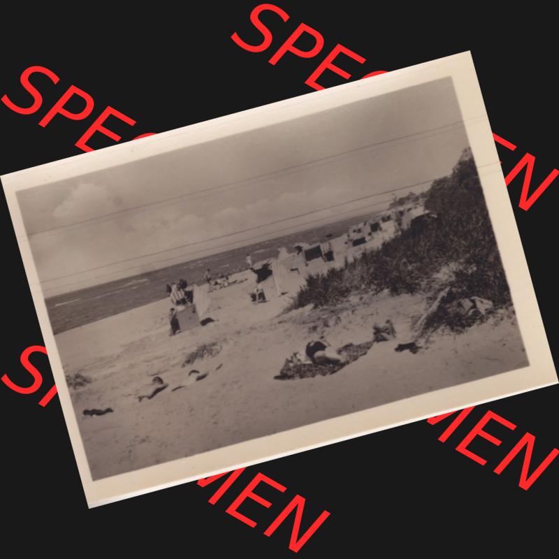 Alte Foto-Ansicht DDR Bezirk Rostock, Kreis Wismar, Gemeinde Insel Poel 1955 Insel Poel, Schwarzer Busch, Strand. Alte Fotos mit Ansichten der DDR Bezirk Rostock, Kreis... Sammlung
