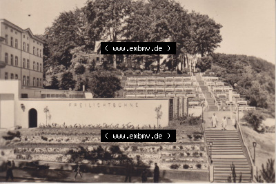 Ostseebad Sellin 1963, 2. Sellin (Rügen), Freilichtbühne in Ansichten K 3918. Foto aus DDR-Zeiten Sammlung
