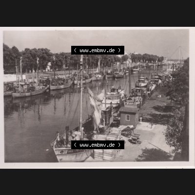 Alte Foto-Ansicht DDR Bezirk Rostock, Kreis Rostock, Hansestadt Rostock, Ortsteil Warnemünde, 10 Fotos von Wolfhard Eschenburg 1962, Unbezeichnetes Foto 2. DDR... Sammlung