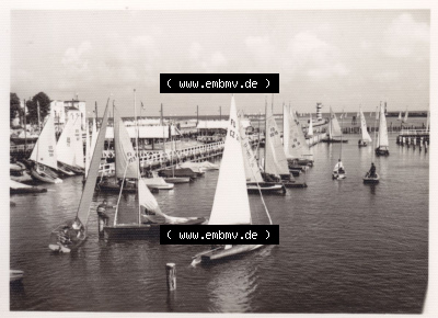 Warnemünde, 10 Fotos von Wolfhard Eschenburg 1962, Unbezeichnetes Foto 10 Sammlung