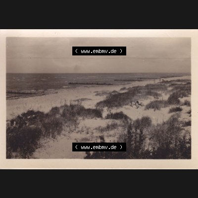 Alte Foto-Ansicht DDR Bezirk Rostock, Kreis Wismar, Gemeinde Insel Poel 1955 Schwarzer Busch, Strand. Alte Fotos mit Ansichten der DDR Bezirk Rostock, Kreis Wismar der Insel... Sammlung