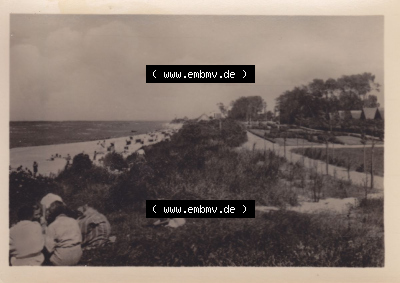 Gemeinde Insel Poel 1955 Schwarzer Busch am Strand. Alte Fotos mit Ansichten Sammlung