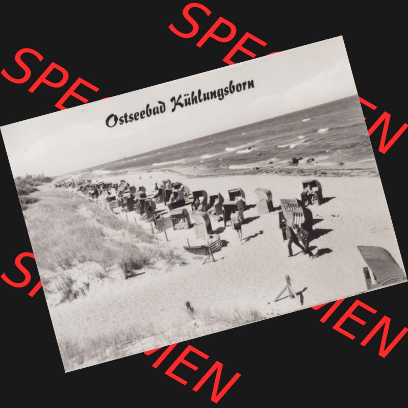 Alte Foto-Ansichten DDR Bezirk Rostock, Kreis Bad Doberan, Ostseebad Kühlungsborn Strand am Zeltplatz. Altes Foto der DDR Bezirk Rostock, Kreis Bad Doberan, Ostseebad... Sammlung