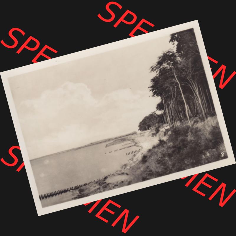 Altes Foto DDR Bezirk Rostock, Kreis Bad Doberan, Ostseebad Heiligendamm, 10 Aufnahmen für den Fotofreund 1953, 2. Steilküste zwischen Kühlungsborn und Heiligendamm.... Sammlung